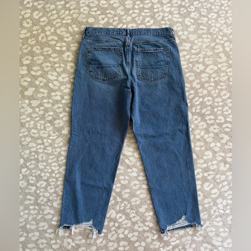 American Eagle Outfitters High Rise Blue Jeans - Picture 7 of 11
